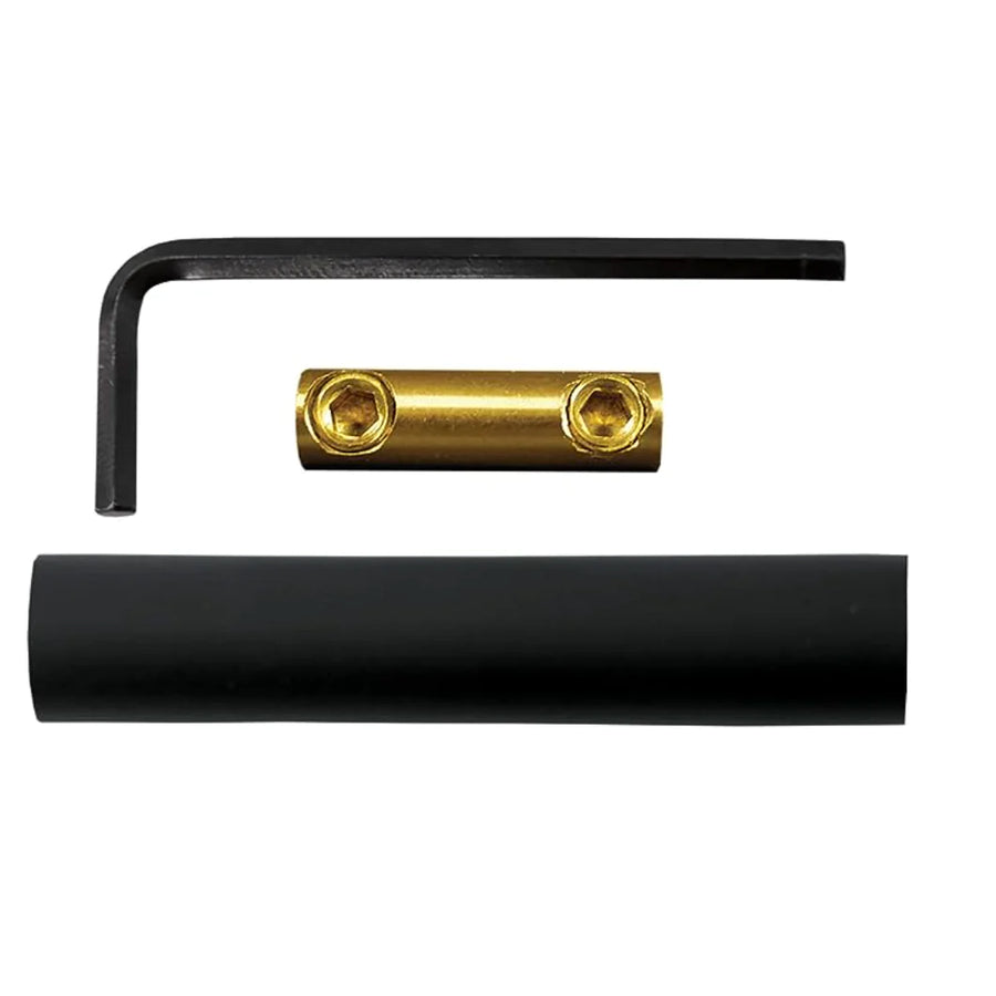 Outdoor Landscape Lighting LED 12V Low Voltage 100-Pack Brass Crimp Shrink Tube Wire Connectors - Waterproof Low Voltage Landscape Lighting Accessories