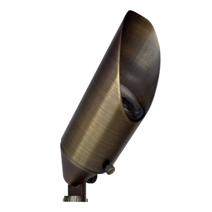 Outdoor Landscape Lighting LED 12V Low Voltage SPB04 Cast Brass Spotlight | Lamp Ready 12V Low Voltage Landscape Light MR16 Socket