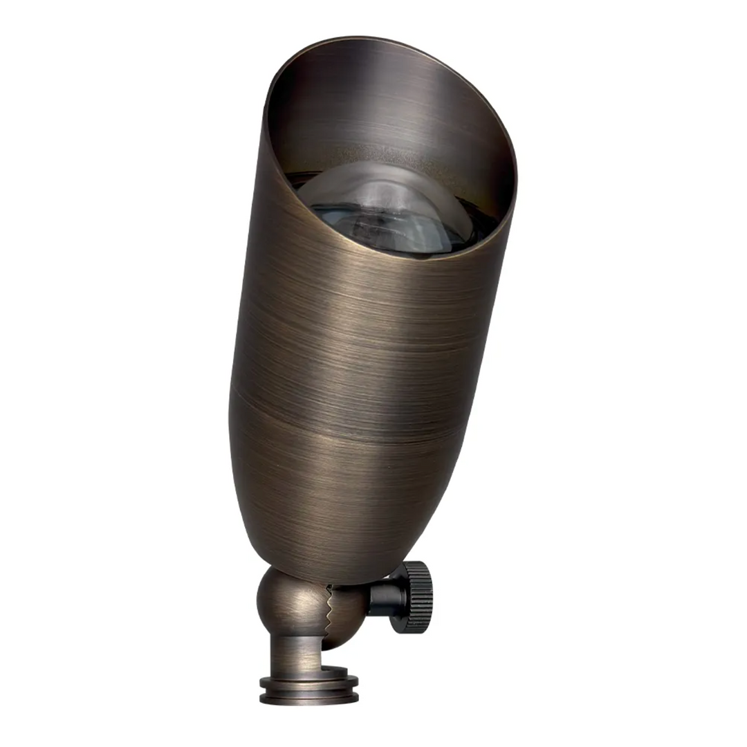 Outdoor Landscape Lighting LED 12V Low Voltage SPB14 12V Low Voltage LED Outdoor Landscape Cast Brass Spotlight MR16 Socket