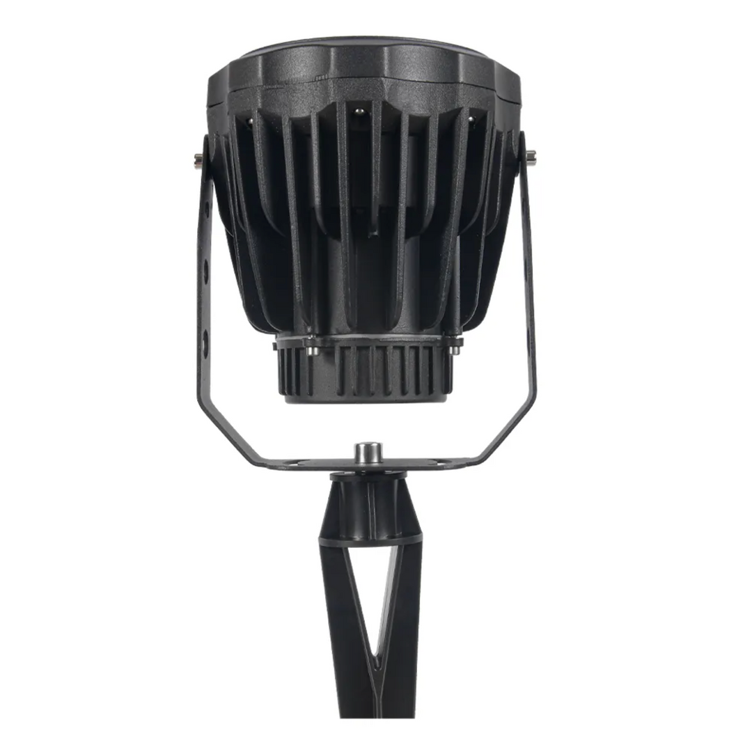 Outdoor Landscape Lighting LED 12V Low Voltage CD30 Cast Aluminum Spotlight | 30W 3000K Warm White Integrated LED AC12V Low Voltage Landscape Light