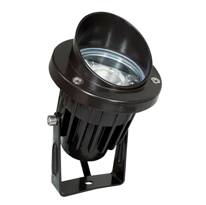 Outdoor Landscape Lighting LED 12V Low Voltage CD75 Cast Aluminum Spotlight | 7W Integrated LED 12V Low Voltage Landscape Light