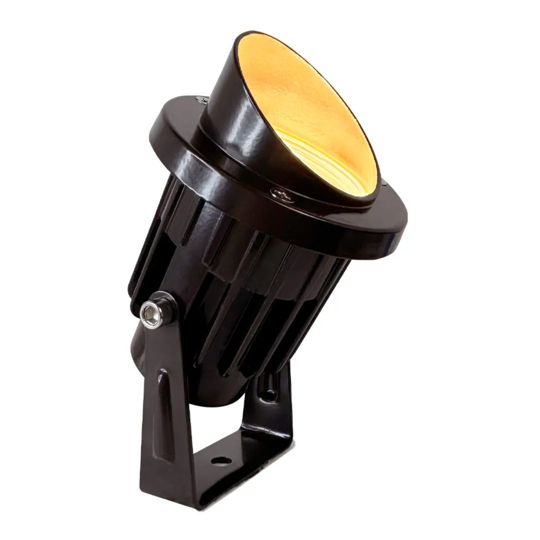 Outdoor Landscape Lighting LED 12V Low Voltage CD75 Cast Aluminum Spotlight | 7W Integrated LED 12V Low Voltage Landscape Light