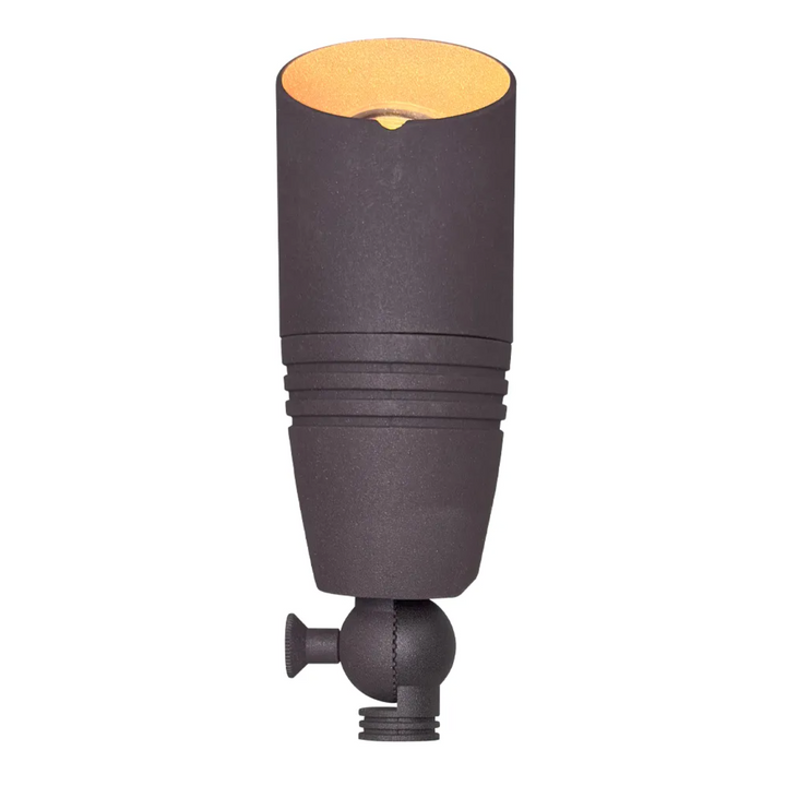 Outdoor Landscape Lighting LED 12V Low Voltage DL05 12V Low Voltage LED Landscape Aluminum Spotlight | Aluminum Bullet Outdoor Directional Light with MR16 Socket Brown