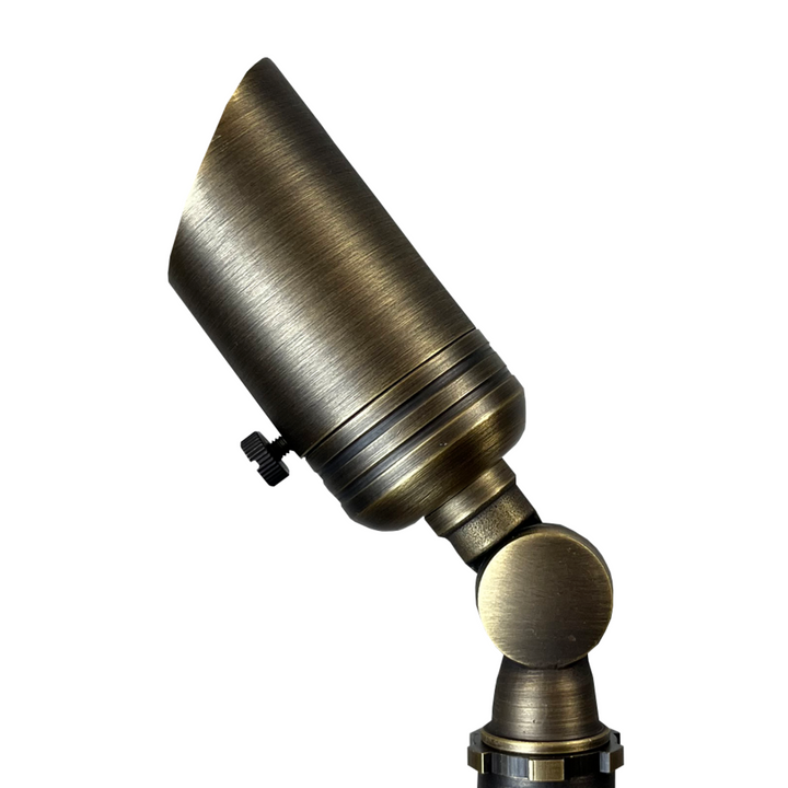 Outdoor Landscape Lighting LED 12V Low Voltage SPB02 12V Low Voltage Small Directional Bullet Brass Spotlight Outdoor Landscape Lighting MR11 Socket