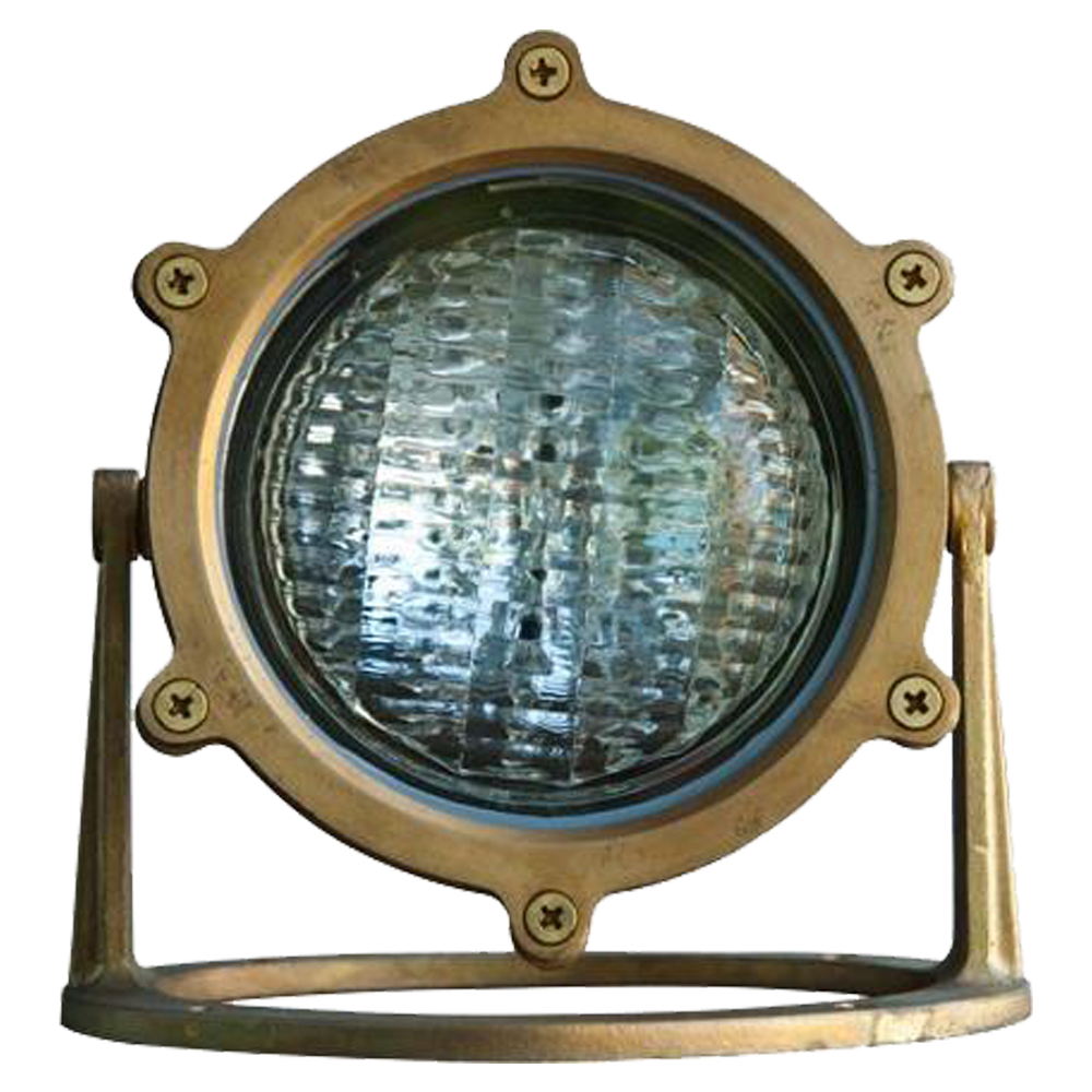 Outdoor Landscape Lighting LED 12V Low Voltage ULB02 4x/8x/12x Package Cast Brass LED 12V Low Voltage Underwater Pond Light IP68 Waterproof with PAR36 10W 160° 3000K Bulb