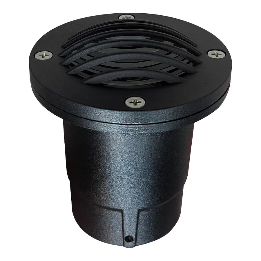 Outdoor Landscape Lighting LED 12V Low Voltage UNA06 Cast Aluminum In-Ground Well Light | 12V Low Voltage Landscape Light Lamp Ready MR16 Socket