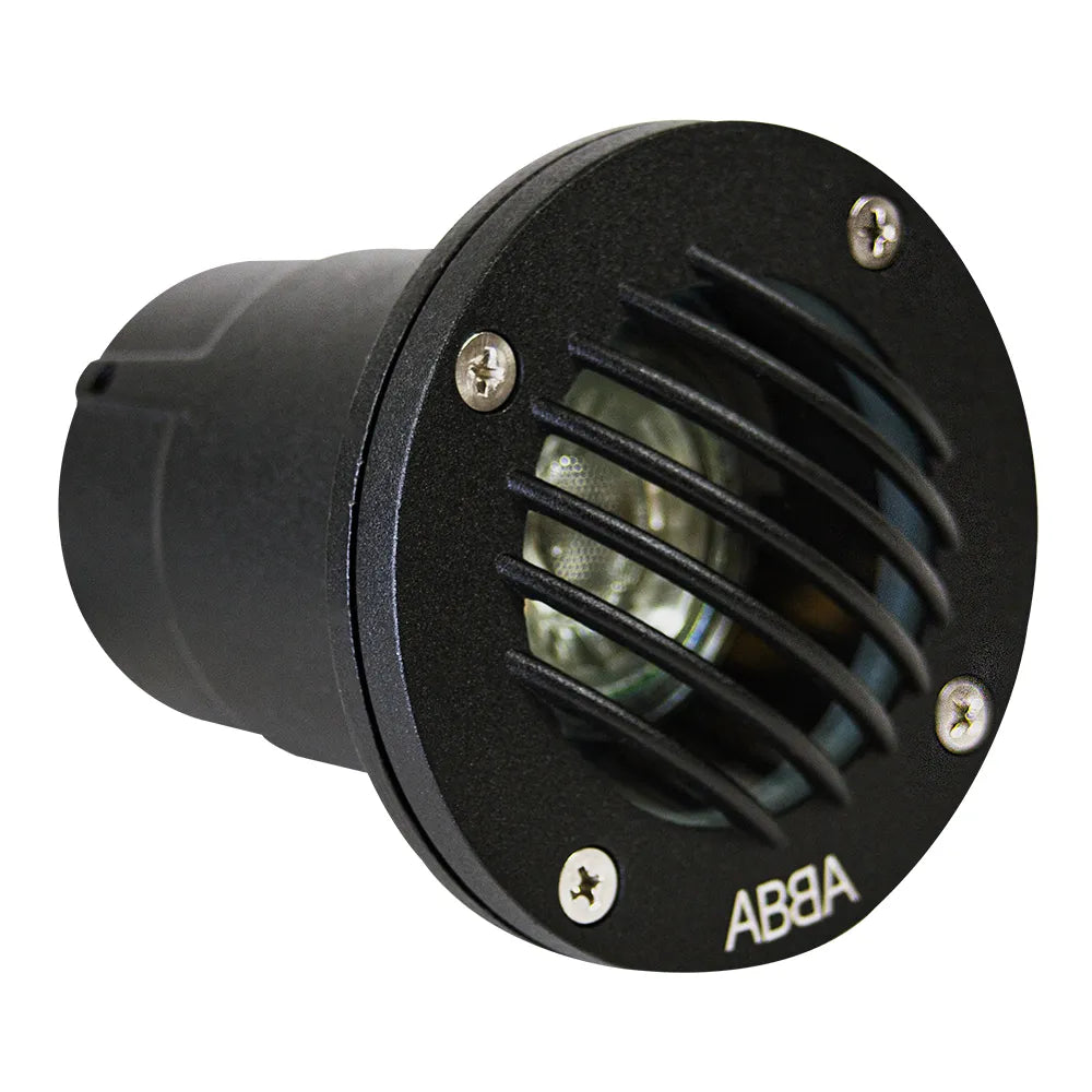 Outdoor Landscape Lighting LED 12V Low Voltage UNA06 Cast Aluminum In-Ground Well Light | 12V Low Voltage Landscape Light Lamp Ready MR16 Socket
