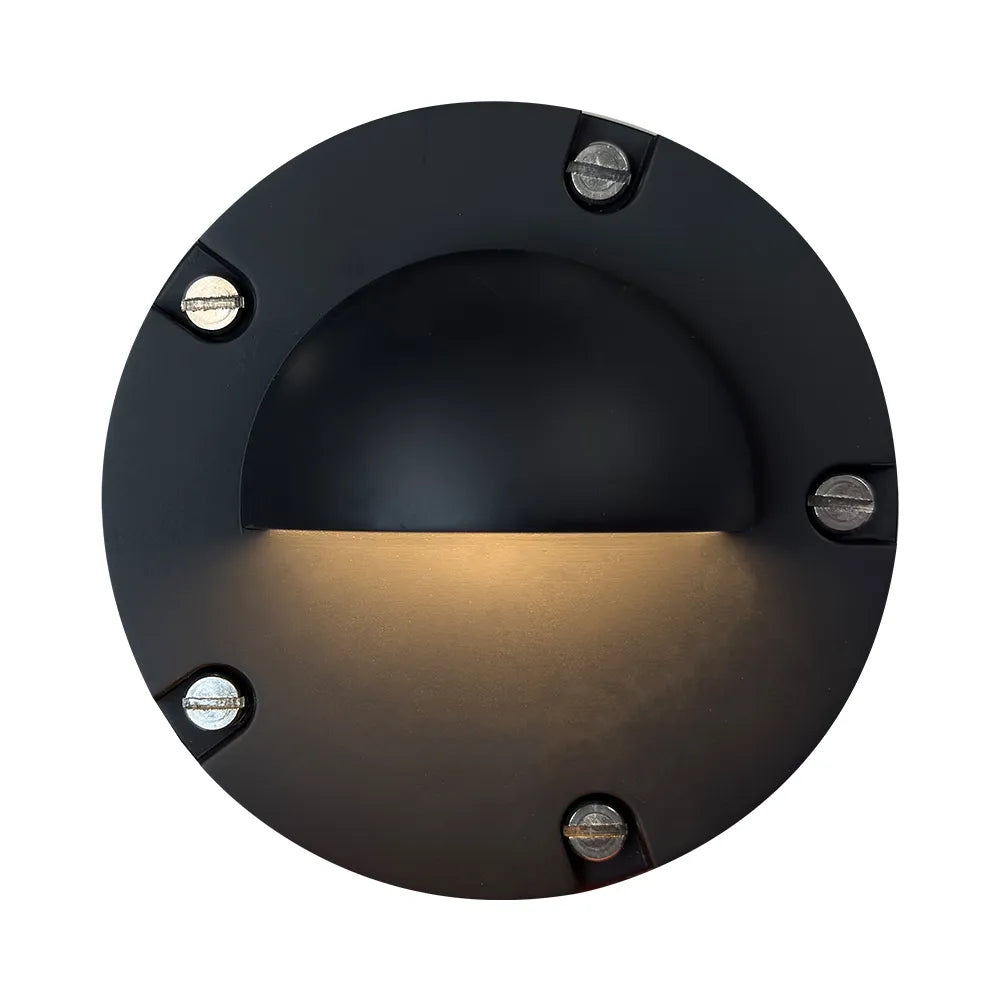 Outdoor Landscape Lighting LED 12V Low Voltage UNB02 Cast Brass In-Ground Well Light | 12V Low Voltage Landscape Light Lamp Ready MR16 Socket