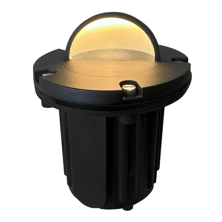 Outdoor Landscape Lighting LED 12V Low Voltage UNB02 Cast Brass In-Ground Well Light | 12V Low Voltage Landscape Light Lamp Ready MR16 Socket