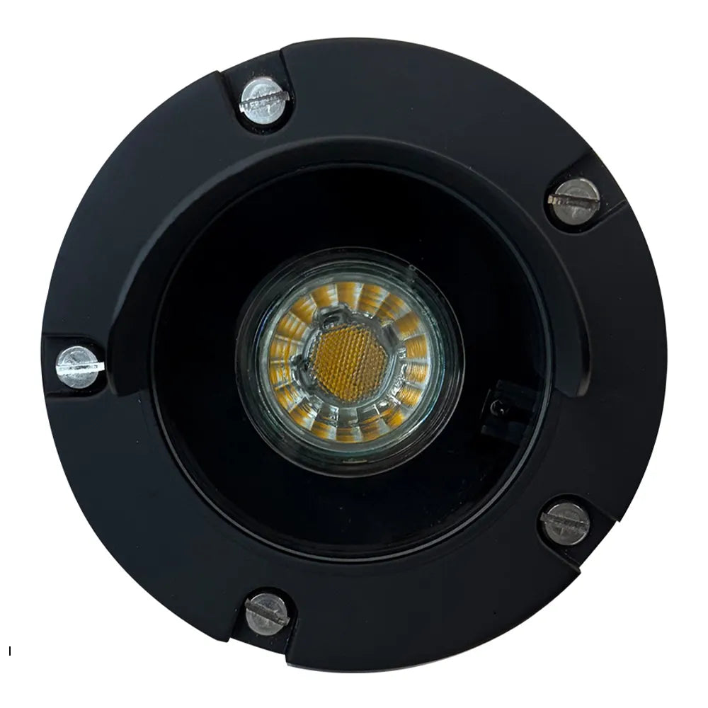 Outdoor Landscape Lighting LED 12V Low Voltage UNB03 Cast Brass In-Ground Well Light | 12V Low Voltage Landscape Light Lamp Ready MR16 Socket