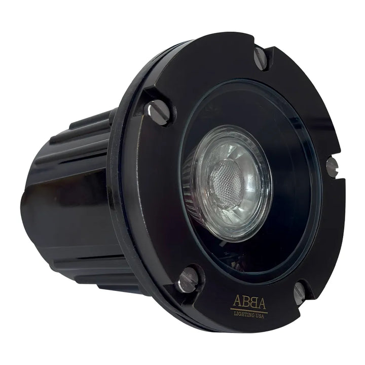 Outdoor Landscape Lighting LED 12V Low Voltage UNB04 4x/8x/12x Package Cast Brass 12V Low Voltage Round LED In-Ground Well Light IP65 Waterproof with MR16 5W 3000K Bulb
