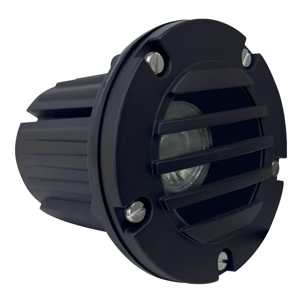 Outdoor Landscape Lighting LED 12V Low Voltage UNB06 Cast Brass In-Ground Well Light | 12V Low Voltage Landscape Light Lamp Ready MR16 Socket