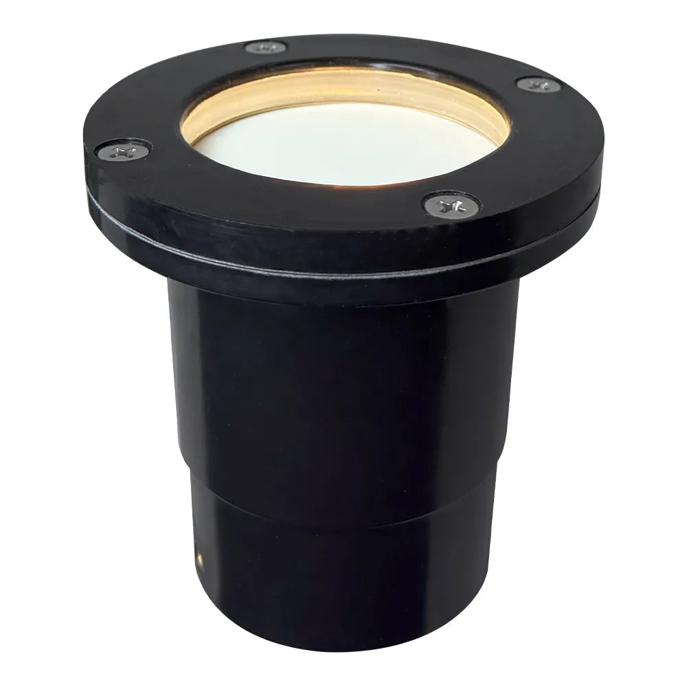 Outdoor Landscape Lighting LED 12V Low Voltage UNF07 Fiber Glass 12V Low Voltage Round LED In-ground Well Light IP65 Waterproof Lamp Ready MR16 Socket