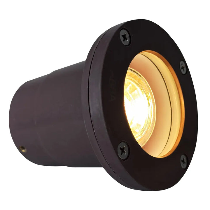 Outdoor Landscape Lighting LED 12V Low Voltage UNF07 Fiber Glass 12V Low Voltage Round LED In-ground Well Light IP65 Waterproof Lamp Ready MR16 Socket