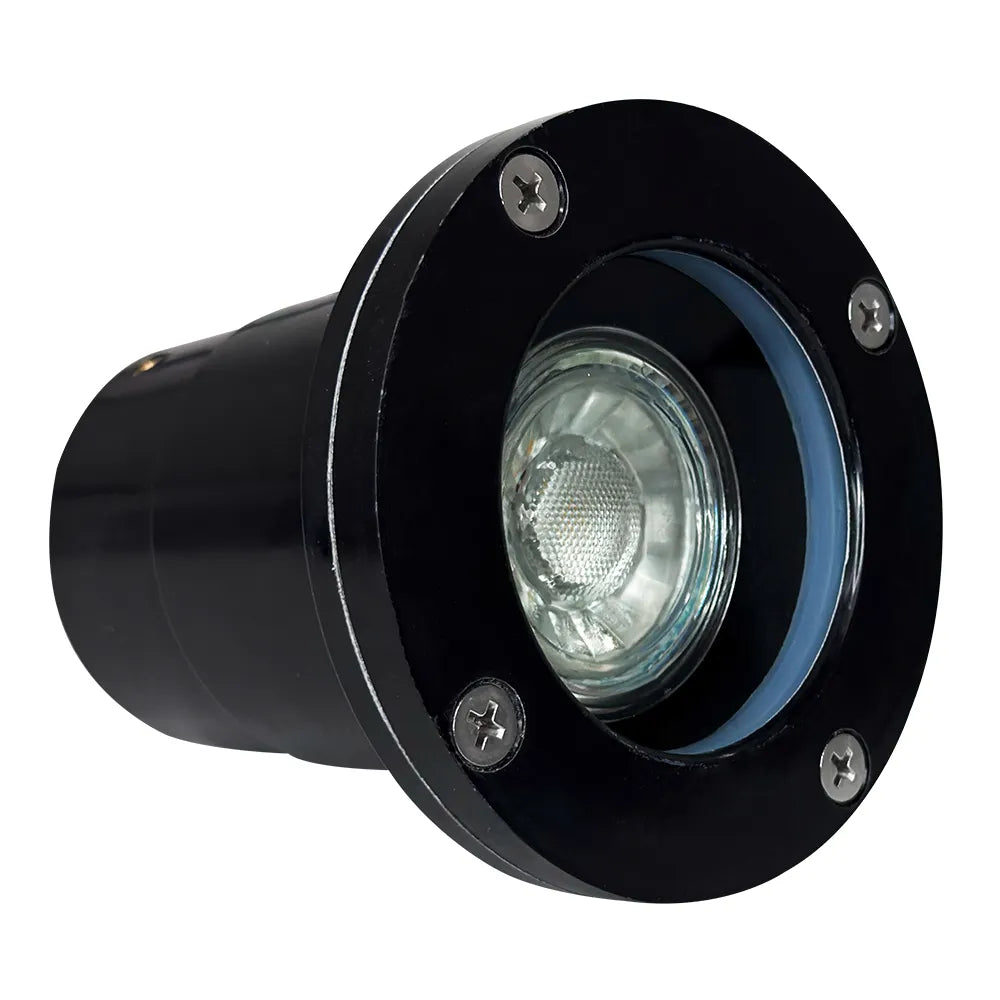 Outdoor Landscape Lighting LED 12V Low Voltage UNF07 Fiber Glass 12V Low Voltage Round LED In-ground Well Light IP65 Waterproof Lamp Ready MR16 Socket