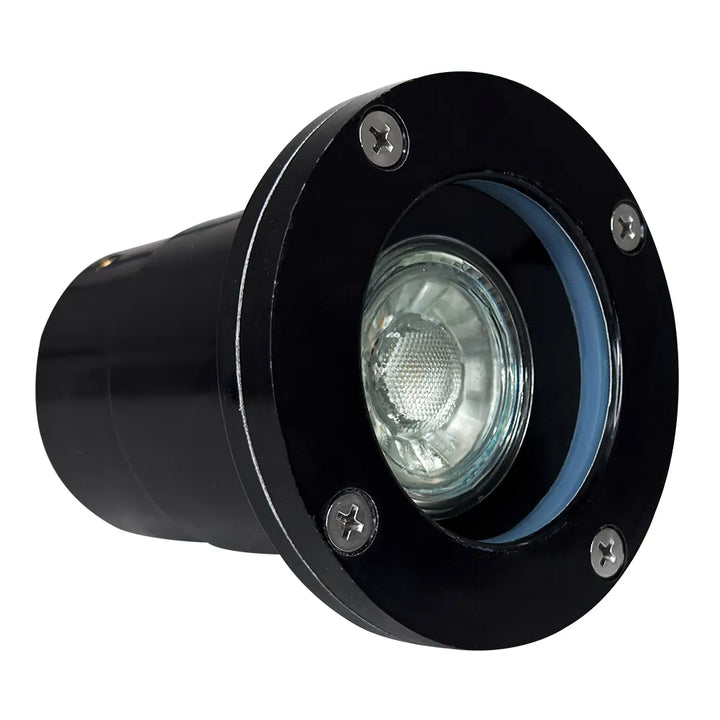 Outdoor Landscape Lighting LED 12V Low Voltage UNF07 Fiber Glass 12V Low Voltage Round LED In-ground Well Light IP65 Waterproof Lamp Ready MR16 Socket