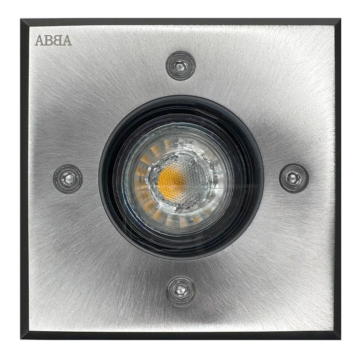 Outdoor Landscape Lighting LED 12V Low Voltage UNS01 Stainless Steel In-Ground Well Light | 12V Low Voltage Landscape Light Lamp Ready MR16 Socket