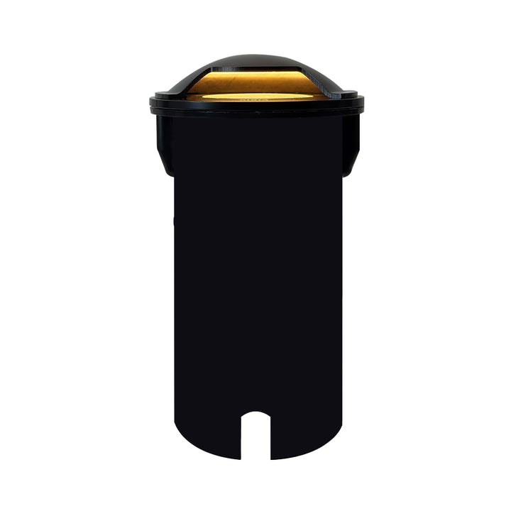 Outdoor Landscape Lighting LED 12V Low Voltage UNS03 Stainless Steel Mono Directional One Slit In-Ground 12V Low Voltage LED In Ground Landscape Lighting Lamp Ready MR16 Socket