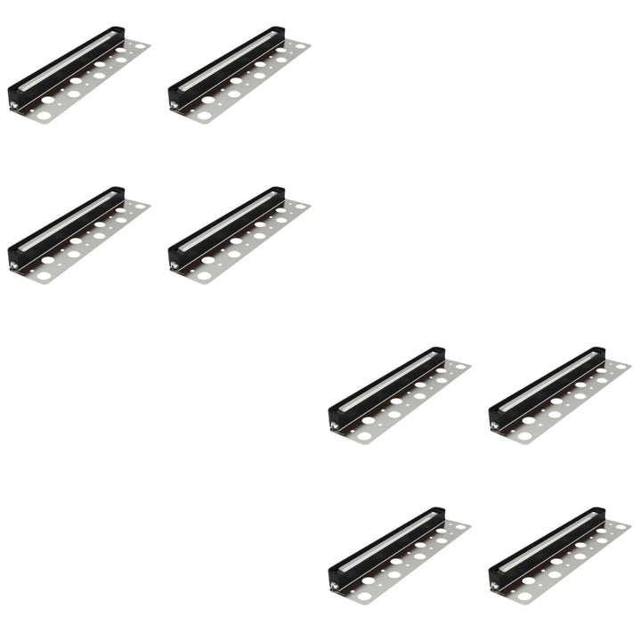 Outdoor Landscape Lighting LED 12V Low Voltage STB25 4x/8x/12x 7W 5CCT Heavy Duty Cast Aluminum Fixture with Stainless Steel Bracket LED 12V Low Voltage Landscape Lighting 8 Pack