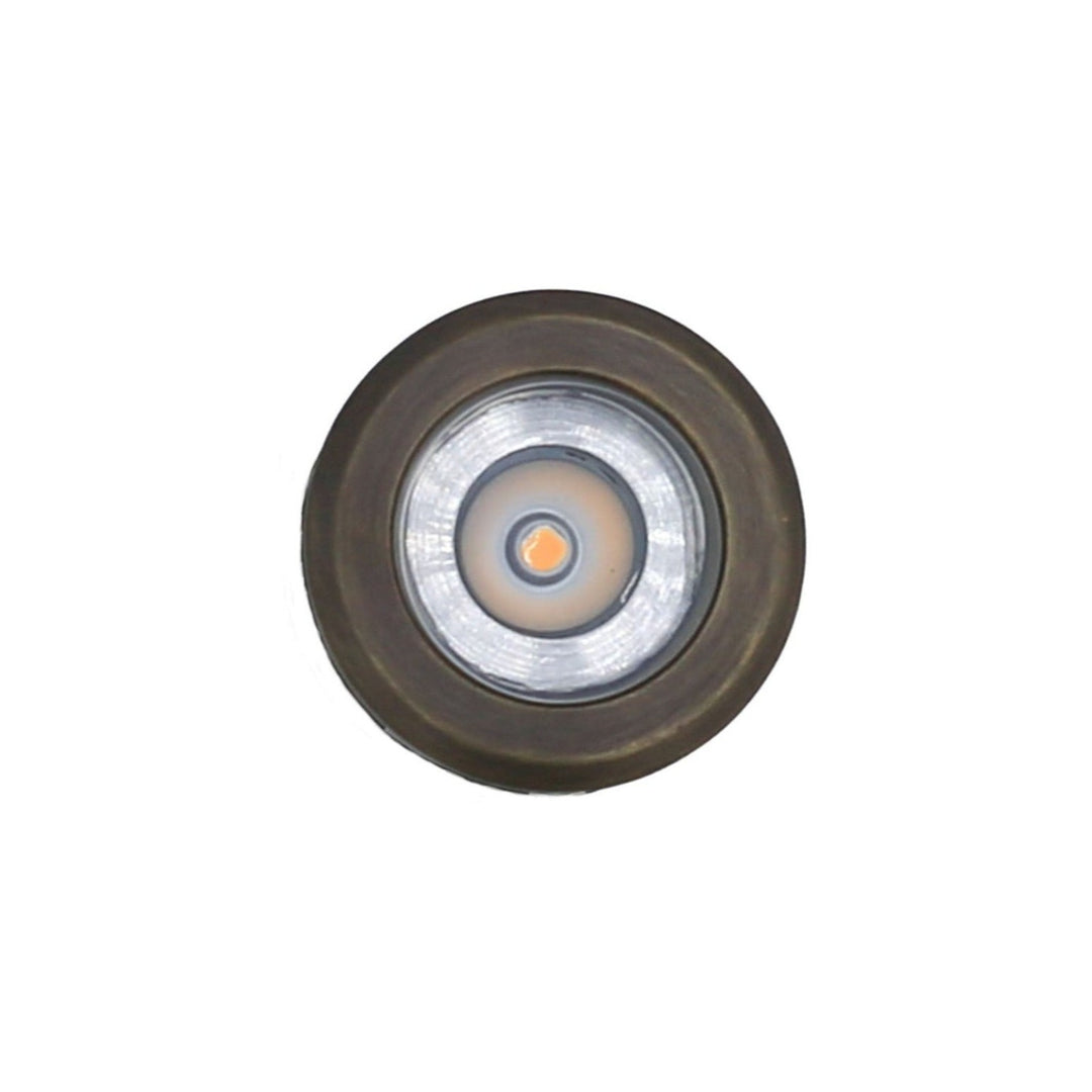 Outdoor Landscape Lighting LED 12V Low Voltage STBP09 Luz Brass / Stainless Steel Louvered 2700K Warm White Integrated LED In Ground Light Low Voltage For Outdoors LED