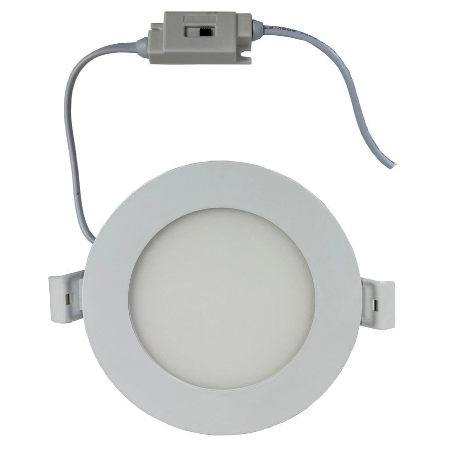Outdoor Landscape Lighting LED 12V Low Voltage CB04 Cast Aluminum Slim Panel Light | 10W 3CCT Dimmable Integrated LED 12V AC/DC Low Voltage Down Light White