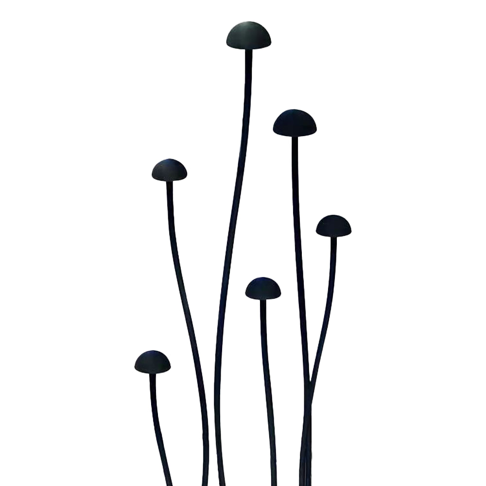 Outdoor Landscape Lighting LED 12V Low Voltage CDPA71 12V Mushroom Aluminum 3000K Warm White Integrated LED 12V Low Voltage Path Light Black