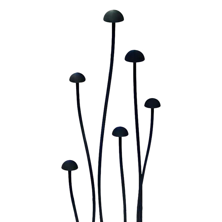 Outdoor Landscape Lighting LED 12V Low Voltage CDPA71 12V Mushroom Aluminum 3000K Warm White Integrated LED 12V Low Voltage Path Light Black