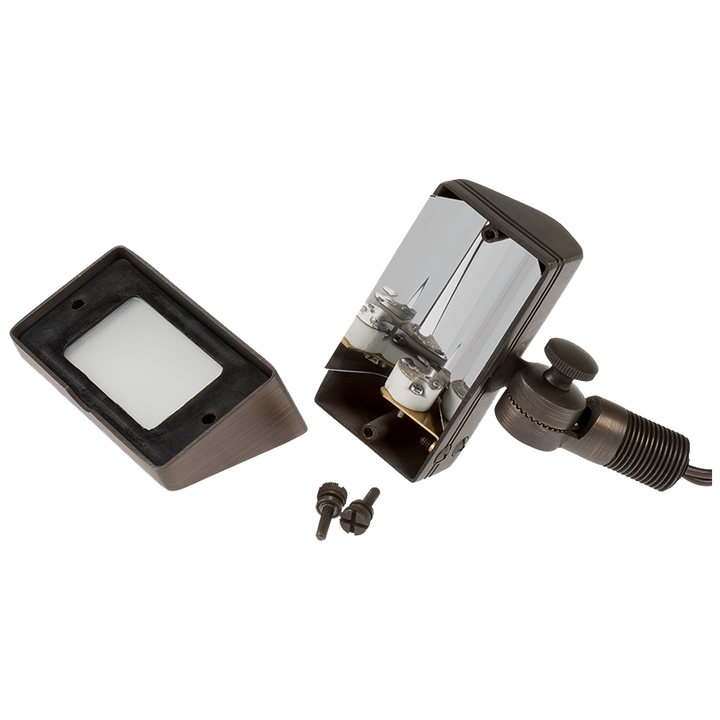 Outdoor Landscape Lighting LED 12V Low Voltage FPB01 Cast Brass Floodlight | Lamp Ready12V Low Voltage Landscape Light G4 Socket