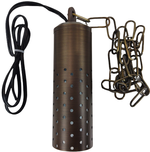 Outdoor Landscape Lighting LED 12V Low Voltage HLB09 12V LED Low Voltage Brass Cylinder Pendant Light Hanging Downlight Fixture