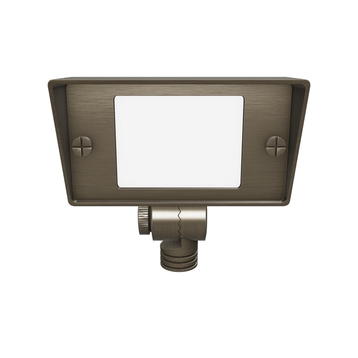 FPBCC04 4x/8x/12x Package Cast Brass 3CCT Adjustable 2W-7W Rectangular Built-In LED Floodlight 12V Low Voltage Fixture
