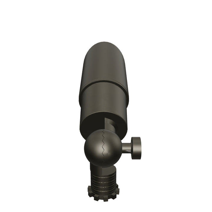 SPB01 Cast Brass Spotlight | Lamp Ready 12V Low Voltage Landscape Light MR16 Socket