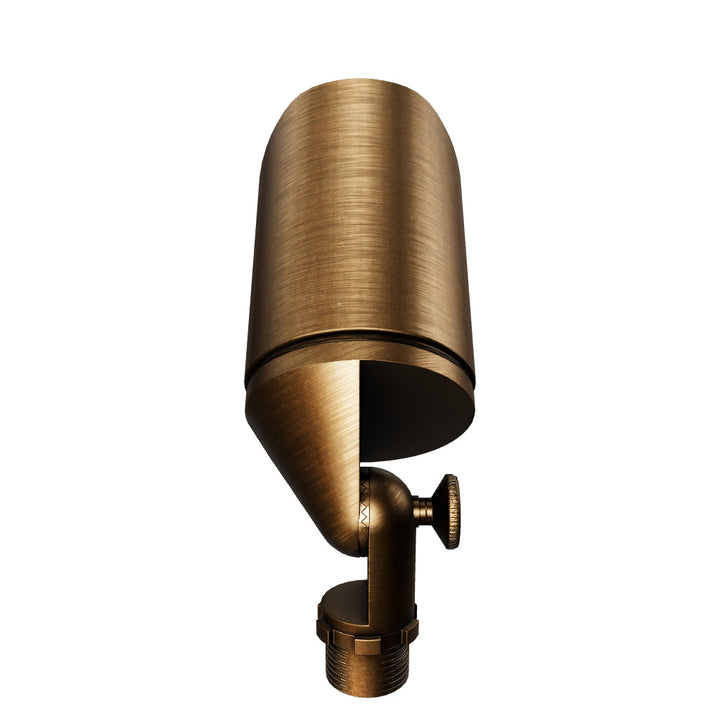 SPB05 Cast Brass Spotlight | Lamp Ready 12V Low Voltage Landscape Light MR16 Socket