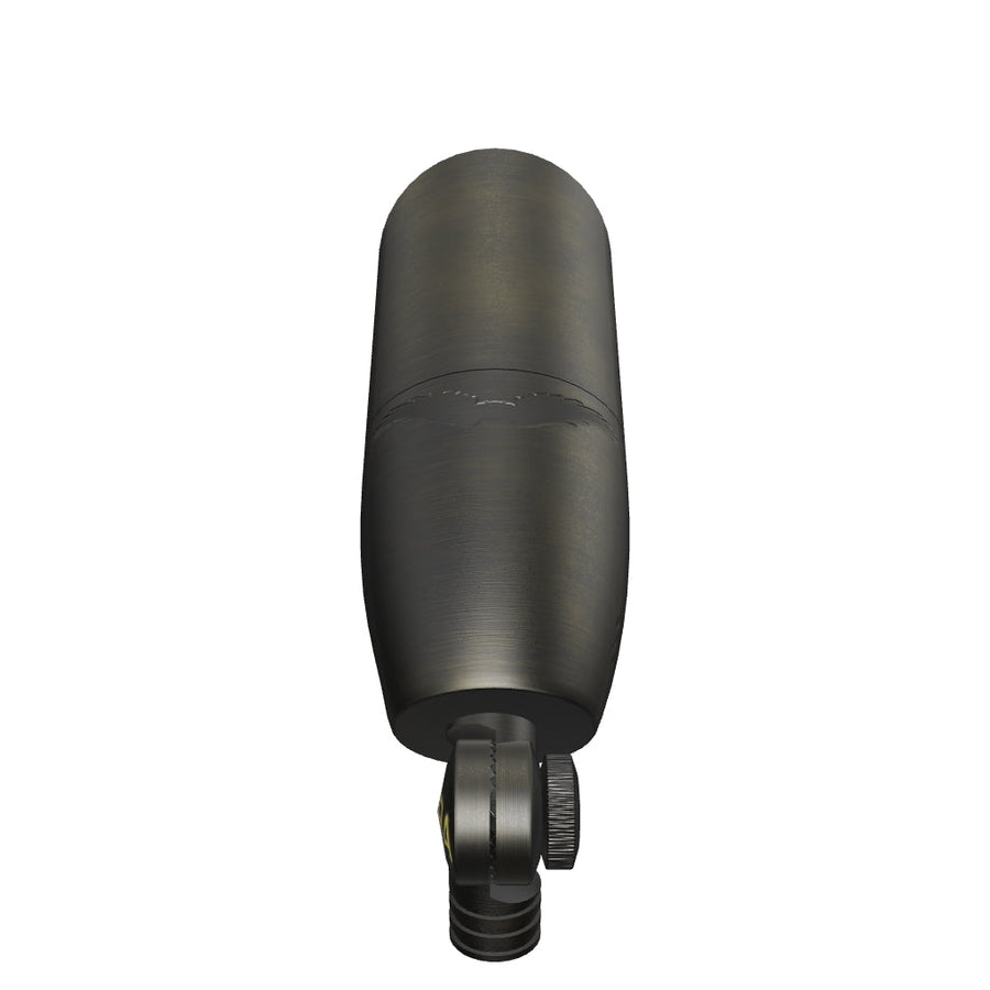 SPB13 3W-12W Adjustable Integrated LED 12V Low Voltage Outdoor Landscape Lighting Bullet Style Brass Spotlight