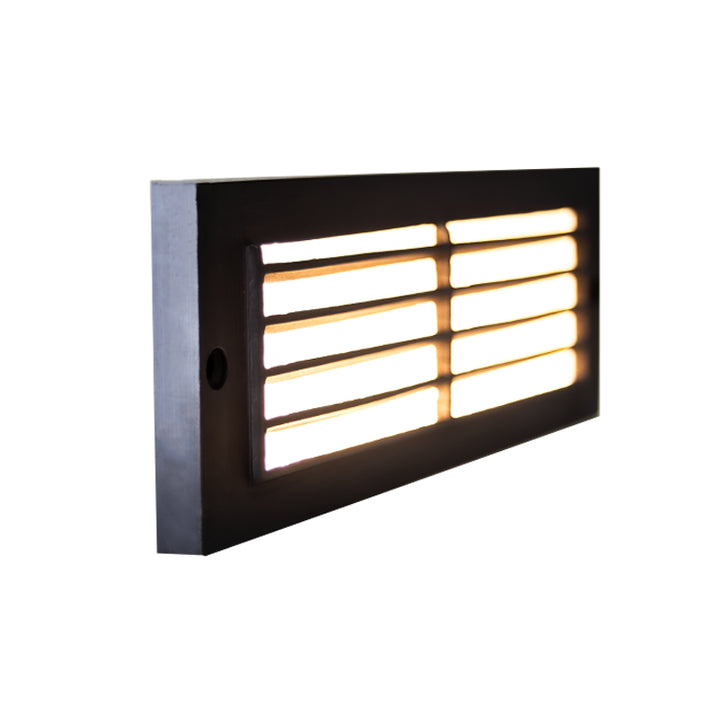 Outdoor Landscape Lighting LED 12V Low Voltage STB08 Cast Brass 9" Step Light | 4W 3000K Warm White Integrated LED 12V Low Voltage Landscape Light