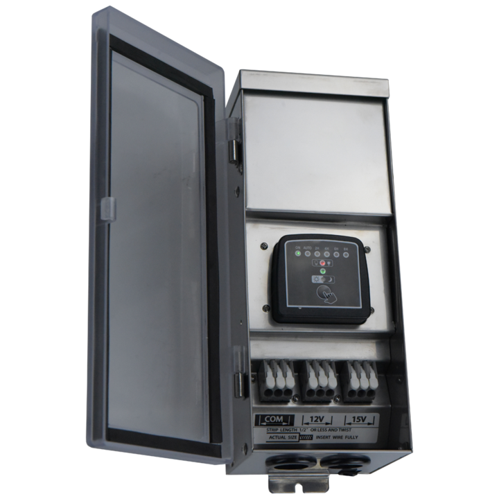 Outdoor Landscape Lighting LED 12V Low Voltage STS300 AC 300W Stainless Steel Transformer | Low Voltage Power Supply
