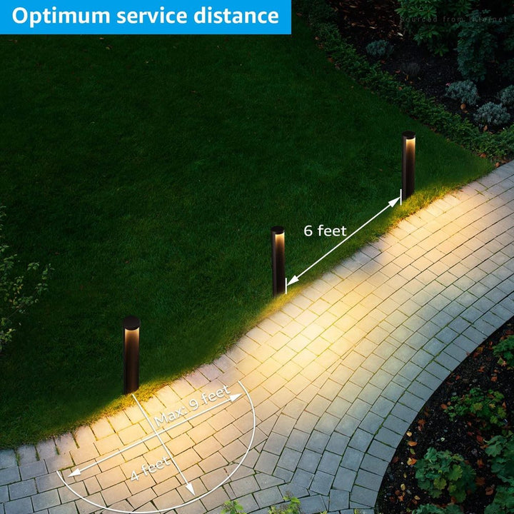 Outdoor Landscape Lighting LED 12V Low Voltage ALP16 6- and 12-Pack 5W 5CCT 1800K/2700K/3500K/4000K/5000K Integrated LED Landscape Pathway Light Package, 12V Low Voltage Side Lit Path Lights