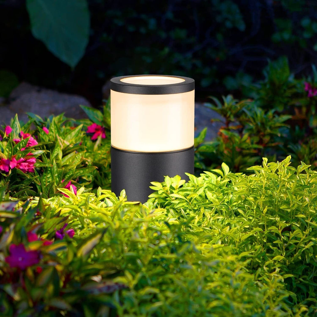 Outdoor Landscape Lighting LED 12V Low Voltage ALPCC08 8-Pack 4.5W 5CCT LED Landscape Pathway Light Package, 12V Low Voltage Modern Path Lights