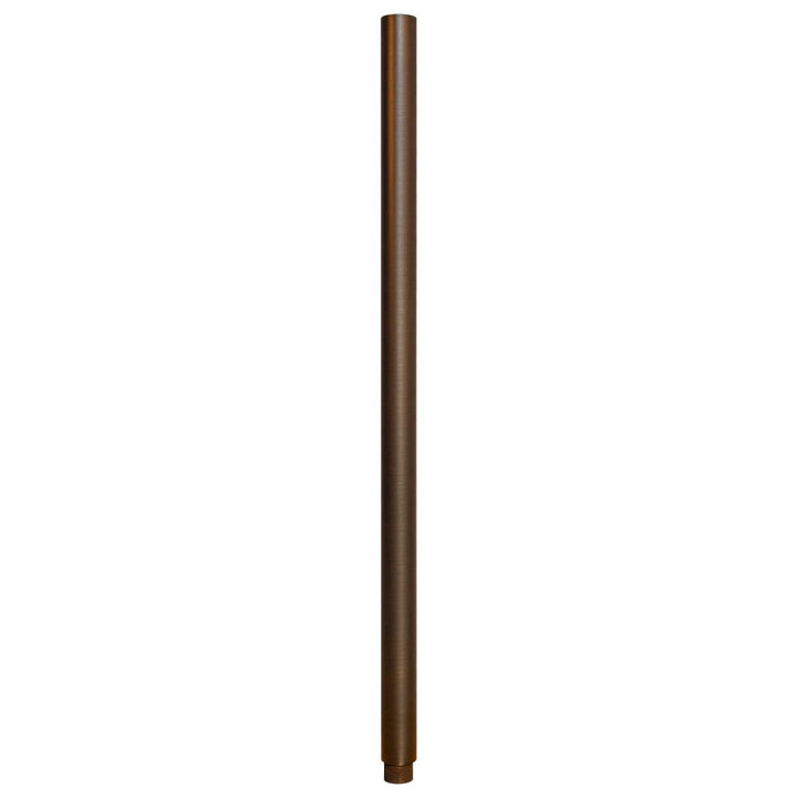 Outdoor Landscape Lighting LED 12V Low Voltage BPE Cast Brass Post Extension 6", 12" or 24" | Landscape Lighting Accessory Dark Brass 24"