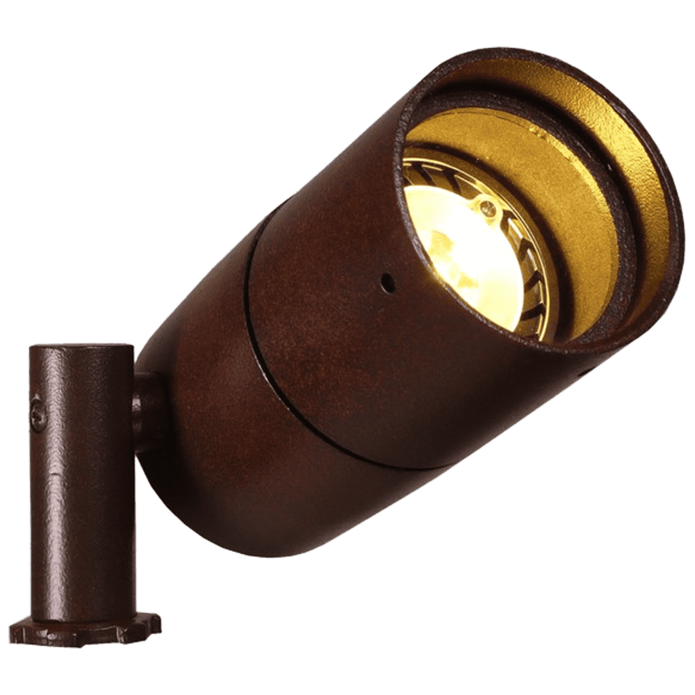 Outdoor Landscape Lighting LED 12V Low Voltage KL103 Cast Aluminum Spotlight | Lamp Ready Low Voltage Landscape Light 9W 2700K Soft White