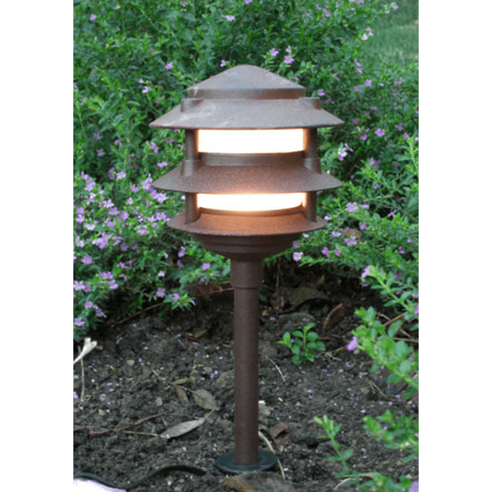 Outdoor Landscape Lighting LED 12V Low Voltage KL302 Cast Aluminum Path Light | Lamp Ready 12V Low Voltage Landscape Light