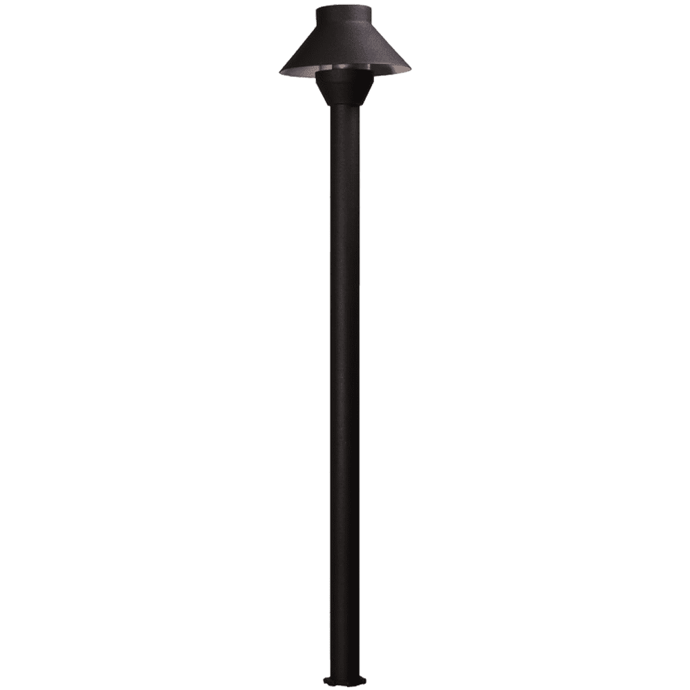 Outdoor Landscape Lighting LED 12V Low Voltage KL303 Cast Aluminum Path Light | Lamp Ready 12V Low Voltage Landscape Light Black