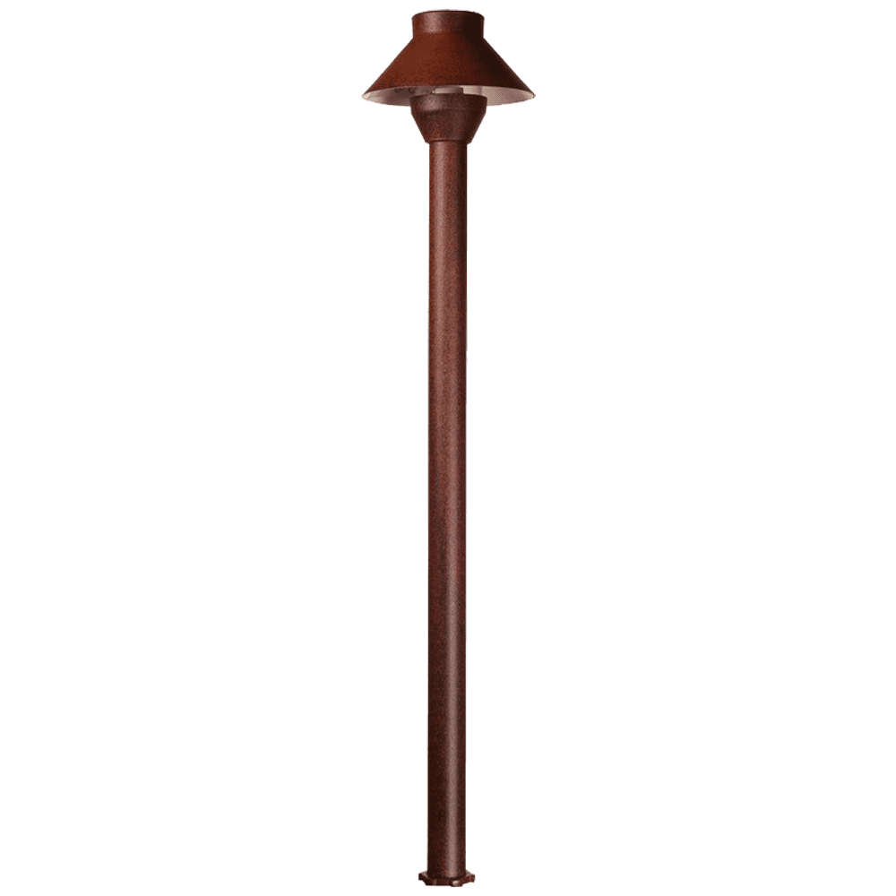 Outdoor Landscape Lighting LED 12V Low Voltage KL303 Cast Aluminum Path Light | Lamp Ready 12V Low Voltage Landscape Light Brown