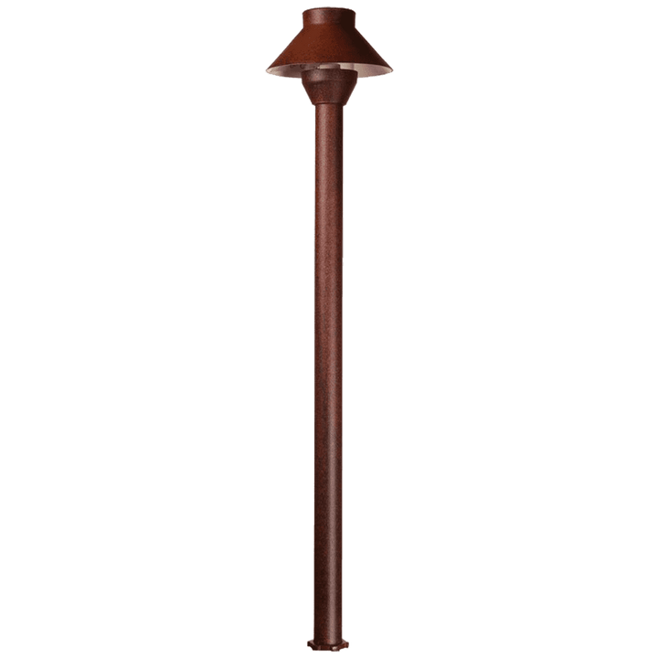 Outdoor Landscape Lighting LED 12V Low Voltage KL303 Cast Aluminum Path Light | Lamp Ready 12V Low Voltage Landscape Light Brown