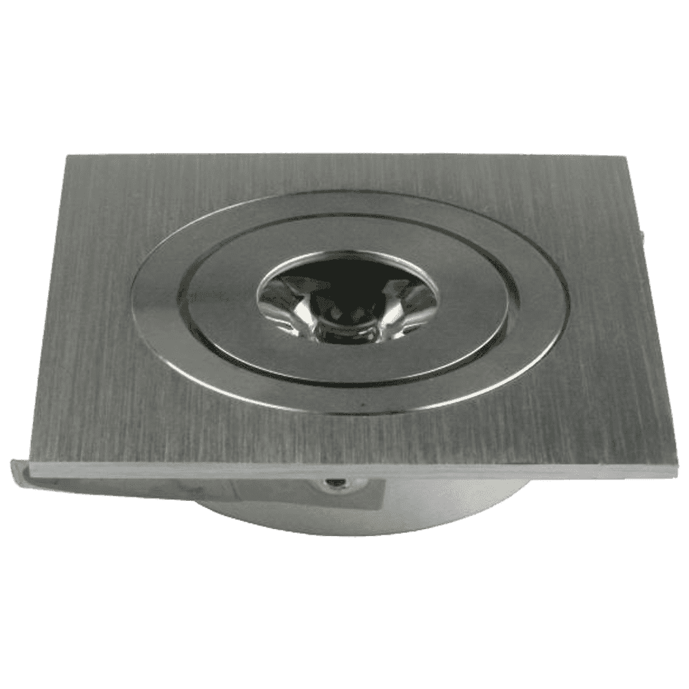 Outdoor Landscape Lighting LED 12V Low Voltage CB06 4x/8x/12x Package 1.5W DC12V Low Voltage Dimmable Recessed Square Cast Aluminum LED Puck Light Cabinet Downlighting 3000K or 5000K