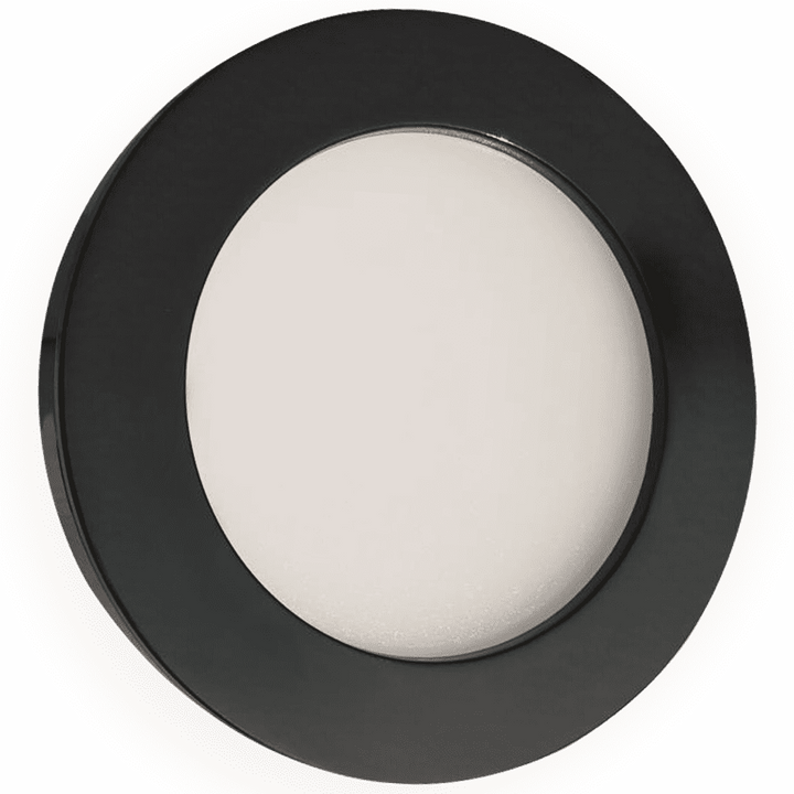 Outdoor Landscape Lighting LED 12V Low Voltage CB07 Cast Aluminum Cabinet Light | 1.8W Integrated LED DC12V Low Voltage Down Light Black