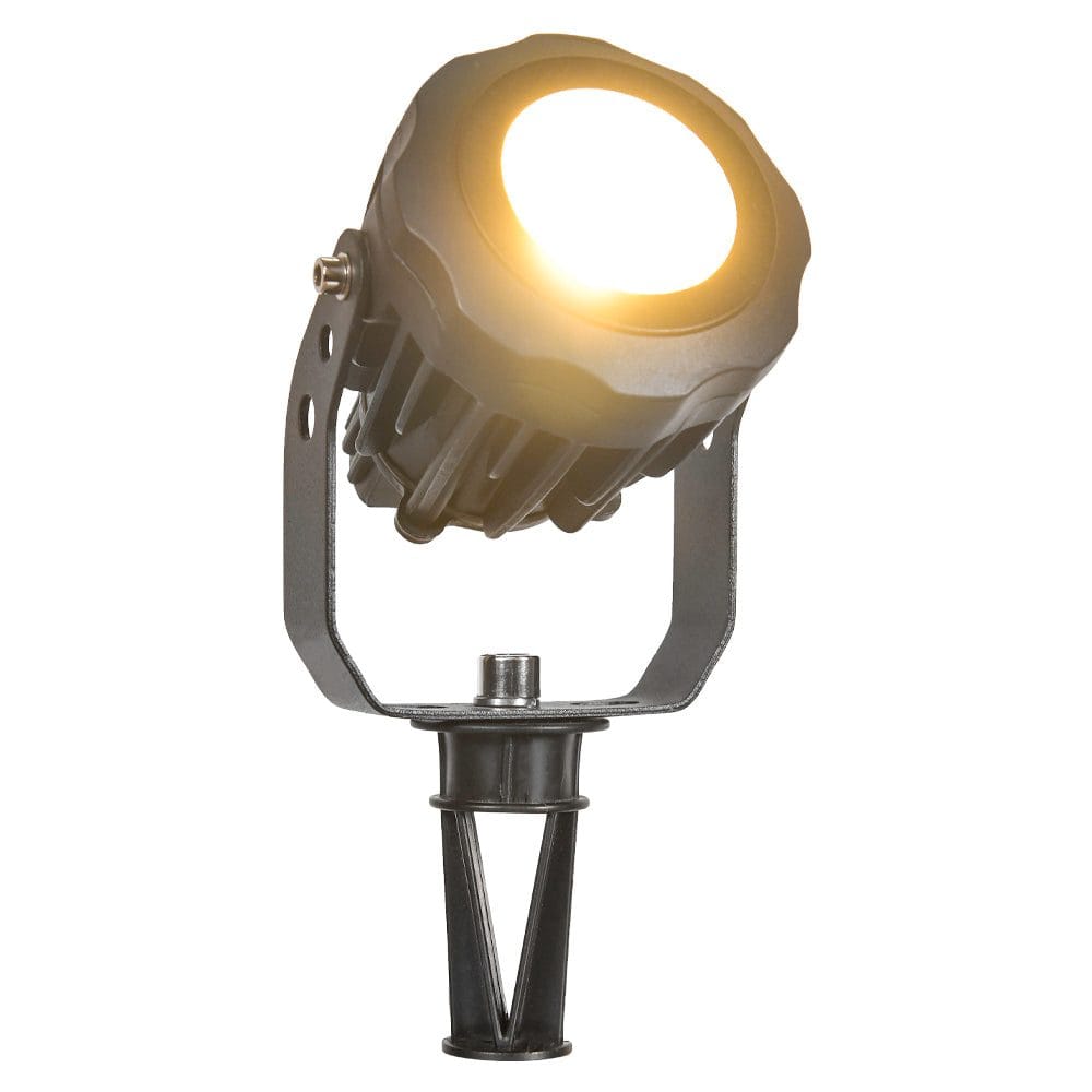 Outdoor Landscape Lighting LED 12V Low Voltage CD12 12W AC12V Low Voltage LED Landscape Aluminum Spotlight 3000K | Warm White Aluminum Outdoor Directional Narrow Beam Light