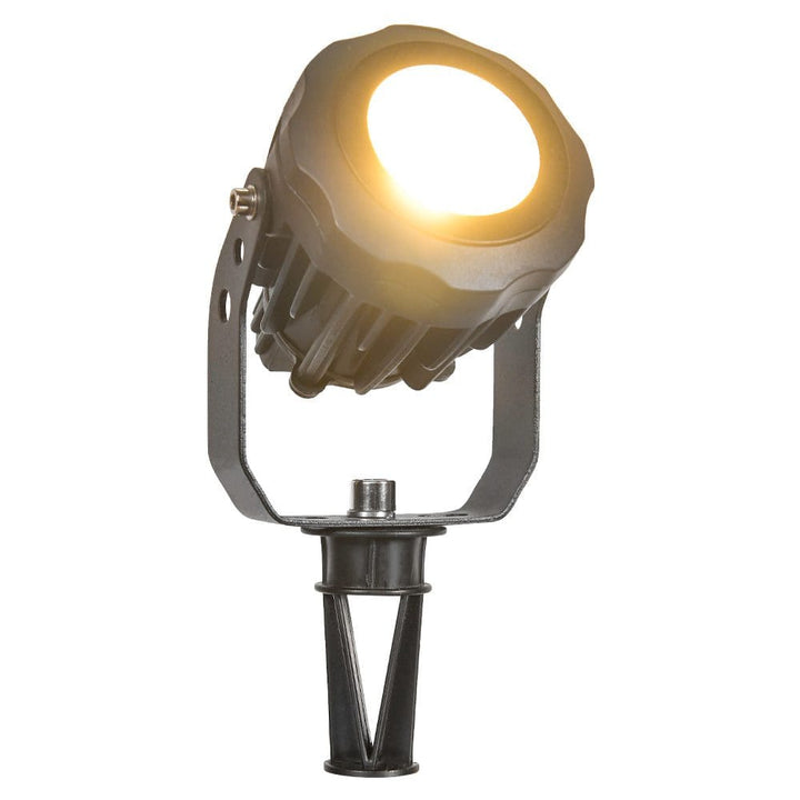 Outdoor Landscape Lighting LED 12V Low Voltage CD12 12W AC12V Low Voltage LED Landscape Aluminum Spotlight 3000K | Warm White Aluminum Outdoor Directional Narrow Beam Light