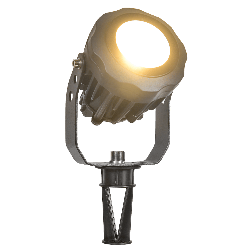 Outdoor Landscape Lighting LED 12V Low Voltage CD12 4x/8x/12x Package 12W 3000K Warm White LED Outdoor Aluminum Spotlight Directional Narrow Beam Angle Lighting
