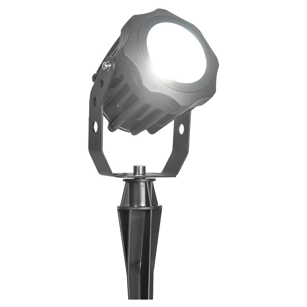 Outdoor Landscape Lighting LED 12V Low Voltage CD20 Cast Aluminum Spotlight | 20W Integrated LED 12V Low Voltage Landscape Light 5000K Cool White