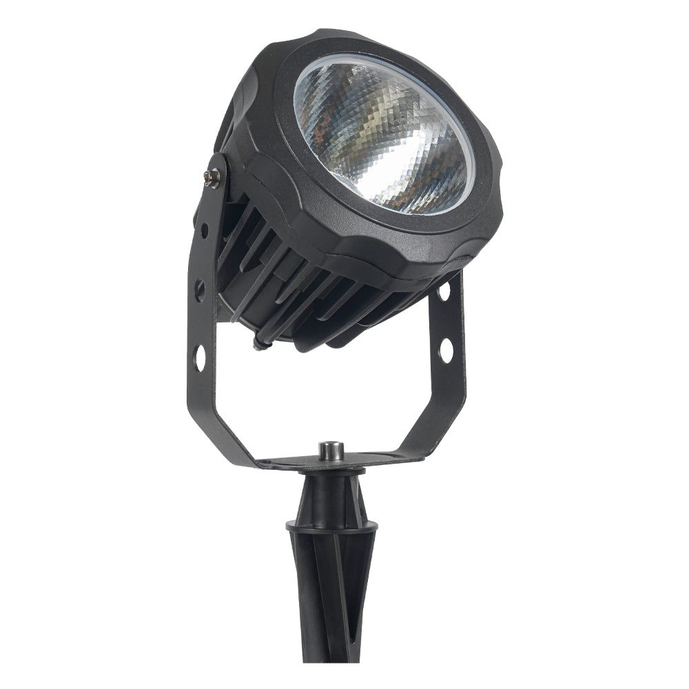 Outdoor Landscape Lighting LED 12V Low Voltage CD30 Cast Aluminum Spotlight | 30W 3000K Warm White Integrated LED AC12V Low Voltage Landscape Light